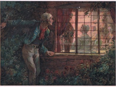 The Return of Enoch Arden, Illustration from Tennyson Pictures, c.1900 by Walter Paget